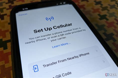 How to set up eSIM on the Apple iPhone XR and XS .